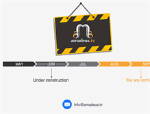 Tablet Screenshot of amadeus.tv