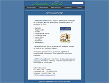 Tablet Screenshot of amadeus.com.br