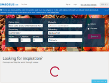 Tablet Screenshot of amadeus.net