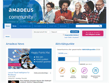 Tablet Screenshot of community.de.amadeus.com