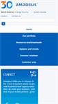 Mobile Screenshot of amadeus.com